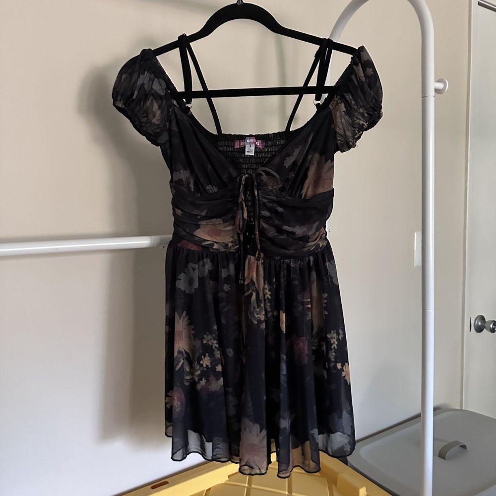 Urban Outfitters Tula Floral Mini Romper